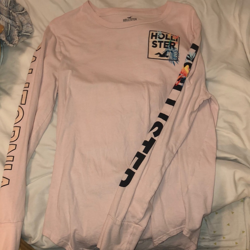 pink long sleeve